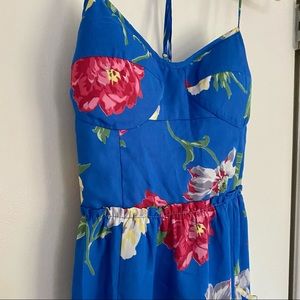 Blue Floral American Eagle (Vintage) Dress